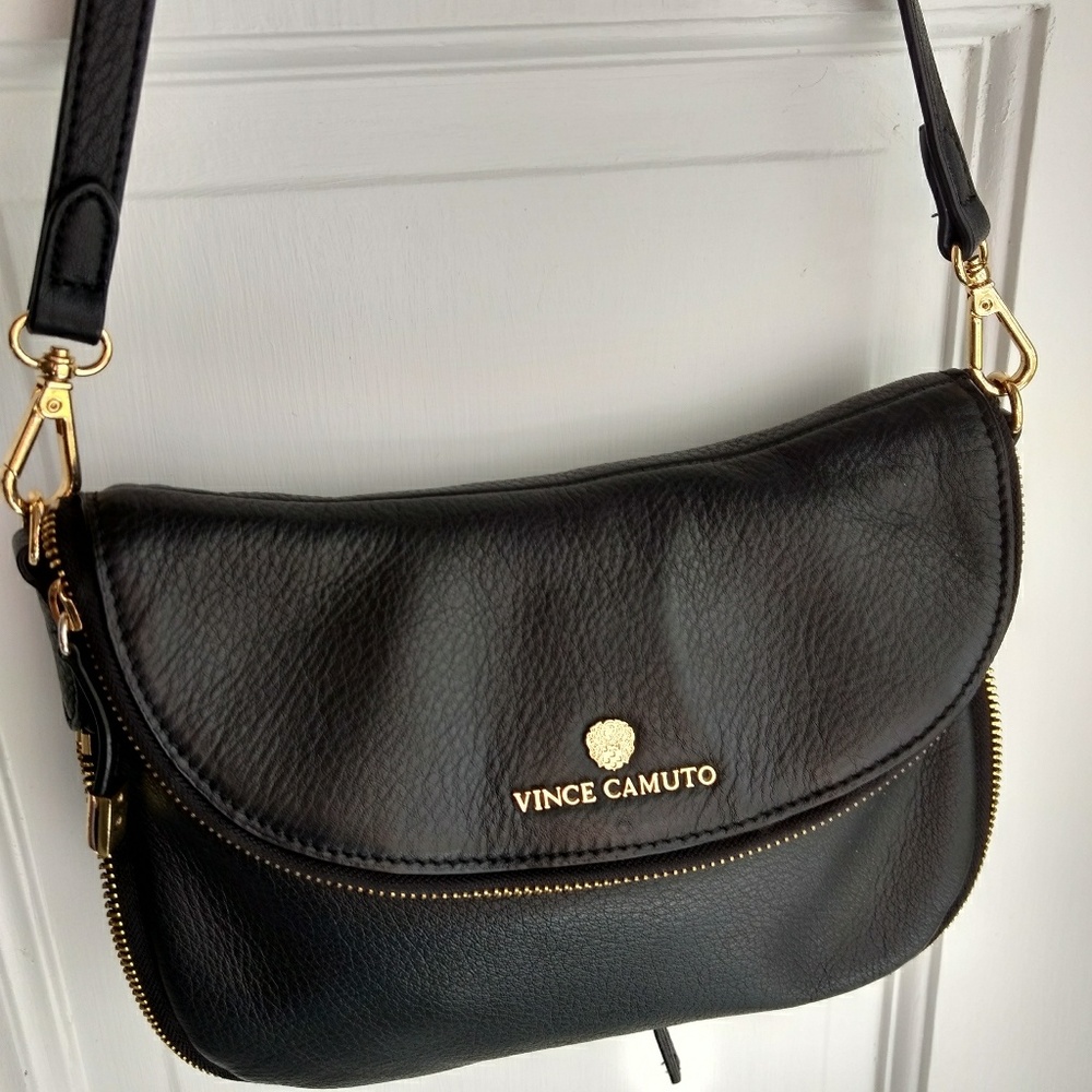 Vince Camuto Rizo Leather Crossbody Purse/Handbag